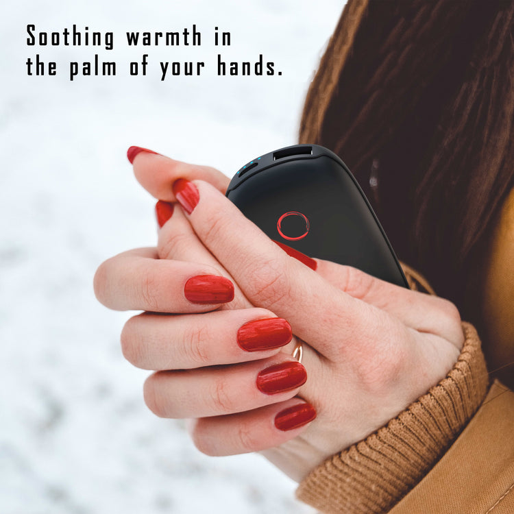Hybrid Heat, Usb-Rechargeable Hand Warmer and 5200Mah Portable Power Bank