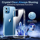 Iphone 12/12 Pro Case, [Not Yellowing] [Ultra Slim] Lightweight & Thin, Shockproof Protective, Screen & Camera Protection - Crystal Clear