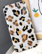 Ipod Touch 7Th Gen Case - Sparkle Translucent Clear Glitter White Leopard Print Soft TPU Silicone Case Cover for Girls Women