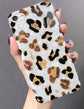 Ipod Touch 7Th Gen Case - Sparkle Translucent Clear Glitter White Leopard Print Soft TPU Silicone Case Cover for Girls Women