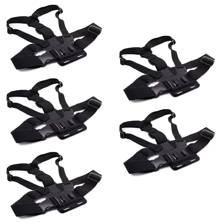 Adjustable Chest Mount Harness Strap for Gopro Hero 13 12 11 10 9 SJCAM SJ4000 Insta360 AKASO DJI Osmo Action Camera Accessories