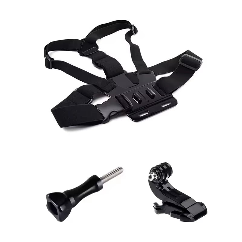Adjustable Chest Mount Harness Strap for Gopro Hero 13 12 11 10 9 SJCAM SJ4000 Insta360 AKASO DJI Osmo Action Camera Accessories