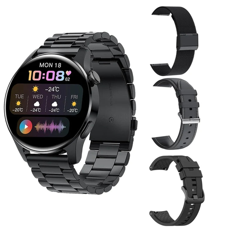 For Phone Xiaomi Huawei Android ECG Smart Watch Men Android 2022 Bluetooth Call Smartwatch Blood Pressure Heart Rate Men Fitness