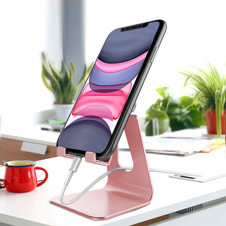 Adjustable Cell Phone Stand, Phone Stand, Cradle, Dock, Holder, Aluminum Desk...