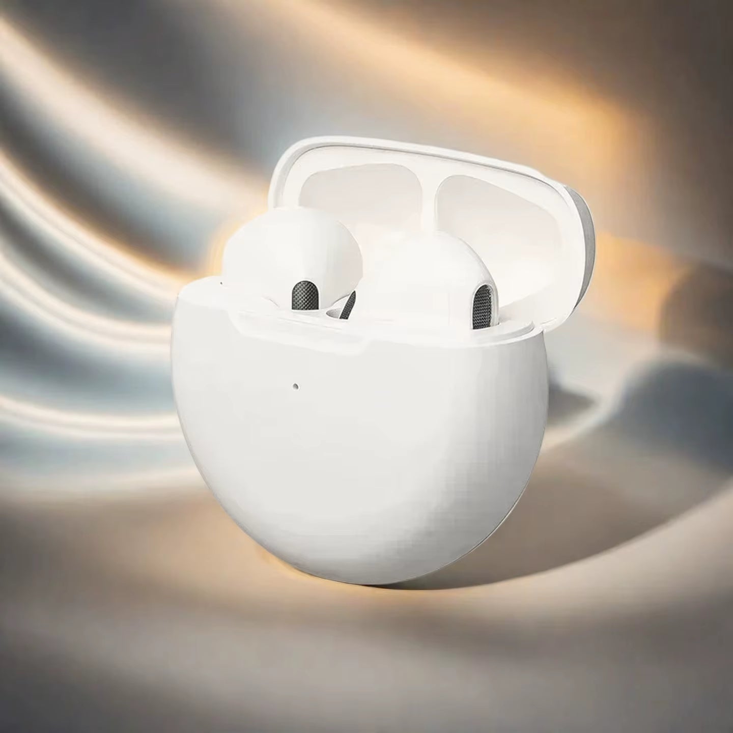 Pro 6 TWS Bluetooth Earphones Wireless Bluetooth Headset Noise Cancelling Earbuds with Mic Pro6 Wireless Headphones