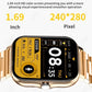 LIGE 2022 Men Smart Watch Women 1.69" Color Screen Full Touch Fitness Tracker Bluetooth Call Smart Clock Ladies Smart Watch Men