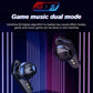 X15 TWS Gaming Earbuds Wireless Bluetooth 5.0 Earphones with Mic Bass Boosted 9D Stereo Sound Positioning Hifi Music Headset