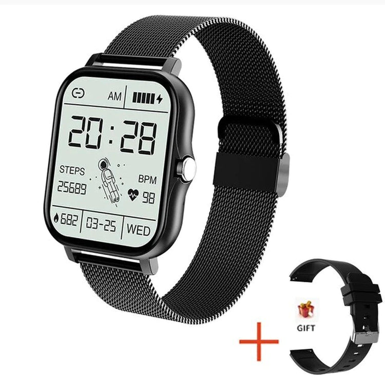 LIGE 2022 Men Smart Watch Women 1.69" Color Screen Full Touch Fitness Tracker Bluetooth Call Smart Clock Ladies Smart Watch Men