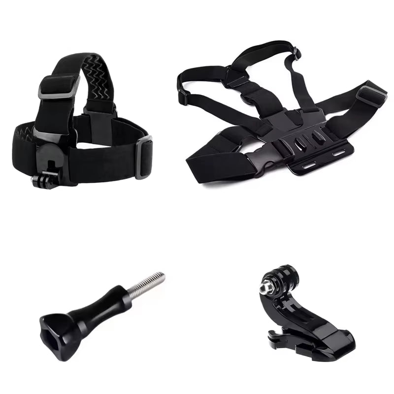 Adjustable Chest Mount Harness Strap for Gopro Hero 13 12 11 10 9 SJCAM SJ4000 Insta360 AKASO DJI Osmo Action Camera Accessories