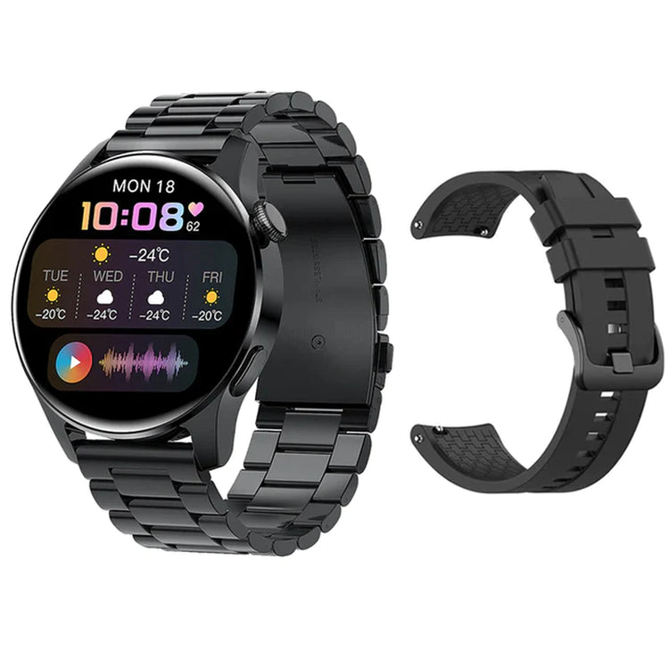 For Phone Xiaomi Huawei Android ECG Smart Watch Men Android 2022 Bluetooth Call Smartwatch Blood Pressure Heart Rate Men Fitness