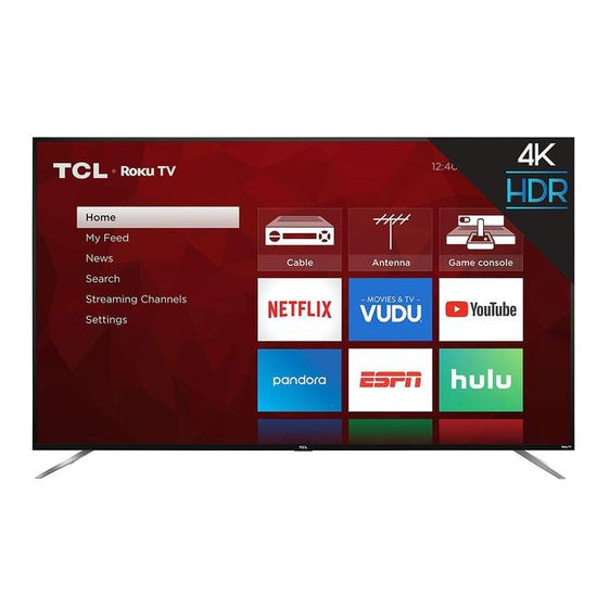 Téléviseur TCL 65" 4K intelligent Roku (65S451)